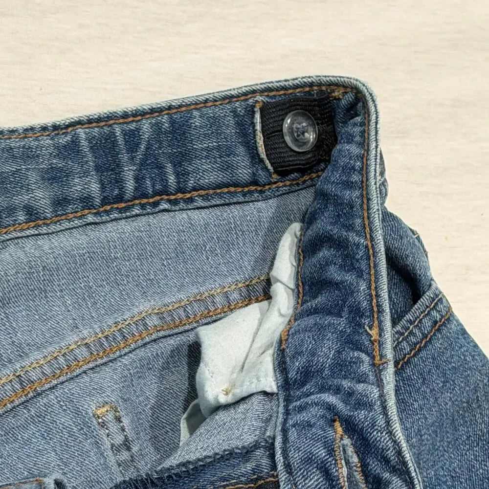 Old Navy Super Skinny Jeans Girls 14 Blue Stretch Denim Adjustable Regular